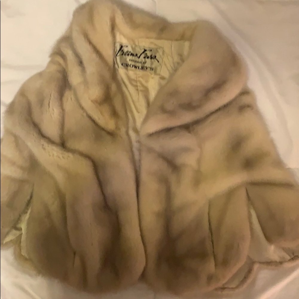 Vintage Evans Furs Shawl